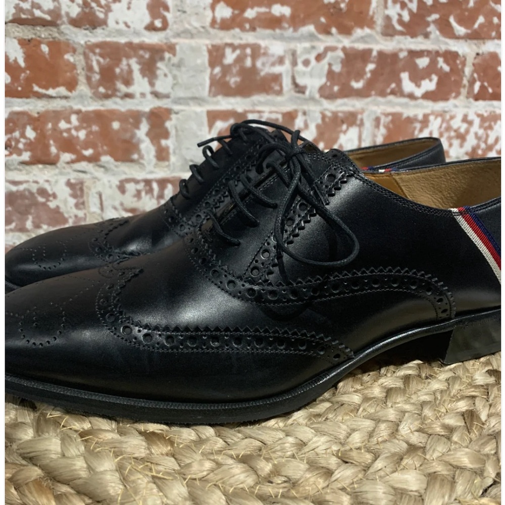 Men's Oxford Shoes GUCCI Spirit Bee NWT Black
